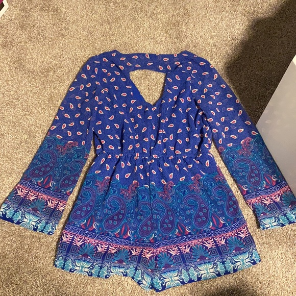 multi colored romper - Picture 3 of 5